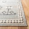 SAFAVIEH Area Rug 8×10 – Kilim Collection – Large – Grey & Black, Handmade Flat Weave Jute, Ideal for Living Room, Bedroom, Office, Dining Space (KLM762F)(Blue/Black)