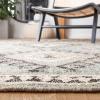 SAFAVIEH Area Rug 8×10 – Kilim Collection – Large – Grey & Black, Handmade Flat Weave Jute, Ideal for Living Room, Bedroom, Office, Dining Space (KLM762F)(Blue/Black)