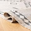 SAFAVIEH Area Rug 8×10 – Kilim Collection – Large – Grey & Black, Handmade Flat Weave Jute, Ideal for Living Room, Bedroom, Office, Dining Space (KLM762F)(Grey/Black)