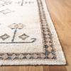 SAFAVIEH Area Rug 8×10 – Kilim Collection – Large – Grey & Black, Handmade Flat Weave Jute, Ideal for Living Room, Bedroom, Office, Dining Space (KLM762F)(Ivory/Black)