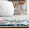 SAFAVIEH Area Rug 8×10 – Madison Collection – Large – Black & Yellow, Boho Diamond Distressed Design, Non-Shedding & Easy Cleaning, Ideal for Living Room, Bedroom, Office, Dining Space (MAD418Z)(Navy/Beige)