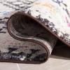 SAFAVIEH Area Rug 8×10 – Madison Collection – Large – Black & Yellow, Boho Diamond Distressed Design, Non-Shedding & Easy Cleaning, Ideal for Living Room, Bedroom, Office, Dining Space (MAD418Z)(Black/Yellow)