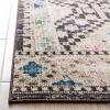 SAFAVIEH Area Rug 8×10 – Madison Collection – Large – Black & Yellow, Boho Diamond Distressed Design, Non-Shedding & Easy Cleaning, Ideal for Living Room, Bedroom, Office, Dining Space (MAD418Z)(Black/Yellow)