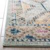 SAFAVIEH Area Rug 8×10 – Madison Collection – Large – Black & Yellow, Boho Diamond Distressed Design, Non-Shedding & Easy Cleaning, Ideal for Living Room, Bedroom, Office, Dining Space (MAD418Z)(Blue/Yellow)