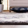 SAFAVIEH Area Rug 8×10 – Madison Collection – Large – Black & Yellow, Boho Diamond Distressed Design, Non-Shedding & Easy Cleaning, Ideal for Living Room, Bedroom, Office, Dining Space (MAD418Z)(Black/Yellow)