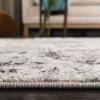 SAFAVIEH Area Rug 8×10 – Madison Collection – Large – Cream & Multi, Boho Chic Distressed Design, Non-Shedding & Easy Cleaning, Ideal for Living Room, Bedroom, Office, Dining Space (MAD611B)(Silver/Grey)