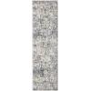 SAFAVIEH Area Rug 8×10 – Madison Collection – Large – Cream & Navy, Snowflake Medallion Distressed Design, Non-Shedding & Easy Cleaning, Ideal for Living Room, Bedroom, Office, Dining Space (MAD603D)(Turquoise/Ivory)