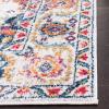 SAFAVIEH Area Rug 8×10 – Madison Collection – Large – Cream & Navy, Snowflake Medallion Distressed Design, Non-Shedding & Easy Cleaning, Ideal for Living Room, Bedroom, Office, Dining Space (MAD603D)(Fuchsia/Ivory)