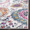 SAFAVIEH Area Rug 8×10 – Madison Collection – Large – Cream & Turquoise, Boho Chic Glam Paisley Design, Non-Shedding & Easy Cleaning, Ideal for Living Room, Bedroom, Office, Dining Space (MAD600E)(Cream/Multi)