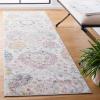SAFAVIEH Area Rug 8×10 – Madison Collection – Large – Cream & Turquoise, Boho Chic Glam Paisley Design, Non-Shedding & Easy Cleaning, Ideal for Living Room, Bedroom, Office, Dining Space (MAD600E)(Grey/Gold)