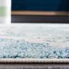 SAFAVIEH Area Rug 8×10 – Madison Collection – Large – Cream & Turquoise, Boho Chic Glam Paisley Design, Non-Shedding & Easy Cleaning, Ideal for Living Room, Bedroom, Office, Dining Space (MAD600E)(Cream/Turquoise)
