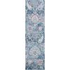 SAFAVIEH Area Rug 8×10 – Madison Collection – Large – Cream & Turquoise, Boho Chic Glam Paisley Design, Non-Shedding & Easy Cleaning, Ideal for Living Room, Bedroom, Office, Dining Space (MAD600E)(Blue/Grey)