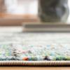 SAFAVIEH Area Rug 8×10 – Madison Collection – Large – Grey & Pink, Modern Abstract Design, Non-Shedding & Easy Cleaning, Ideal for Living Room, Bedroom, Office, Dining Space (MAD460A)(Green/Turquoise)