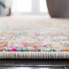 SAFAVIEH Area Rug 8×10 – Madison Collection – Large – Grey & Pink, Modern Abstract Design, Non-Shedding & Easy Cleaning, Ideal for Living Room, Bedroom, Office, Dining Space (MAD460A)(Grey/Turquoise)