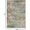 SAFAVIEH Area Rug 8×10 – Madison Collection – Large – Grey & Pink, Modern Abstract Design, Non-Shedding & Easy Cleaning, Ideal for Living Room, Bedroom, Office, Dining Space (MAD460A)(Green/Turquoise)