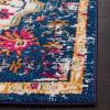 SAFAVIEH Area Rug 8×10 – Madison Collection – Large – Ivory & Orange, Boho Chic Medallion Distressed Design, Non-Shedding & Easy Cleaning, Ideal for Living Room, Bedroom, Dining Space (MAD447A)(Ivory/Orange)