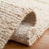 SAFAVIEH Area Rug 8×10 – Natural Fiber Collection – Large – Bleach, Handmade Jute, Braided Woven Design, Ideal for Living Room, Bedroom (NF212D)(Bleach)