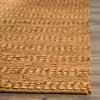 SAFAVIEH Area Rug 8×10 – Natural Fiber Collection – Large – Bleach, Handmade Jute, Braided Woven Design, Ideal for Living Room, Bedroom (NF212D)(Gold)