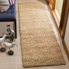 SAFAVIEH Area Rug 8×10 – Natural Fiber Collection – Large – Bleach, Handmade Jute, Braided Woven Design, Ideal for Living Room, Bedroom (NF212D)(Natural)