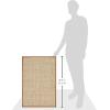 SAFAVIEH Area Rug 8×10 – Natural Fiber Collection – Large – Natural & Beige, Seagrass, Basketweave Pattern (NF114A)(Natural/Brown)
