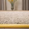 SAFAVIEH Area Rug 8×10 – Natural Fiber Collection – Large – Natural & Beige, Seagrass, Basketweave Pattern (NF114A)(Natural/Gold)