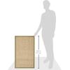 SAFAVIEH Area Rug 8×10 – Natural Fiber Collection – Large – Natural & Beige, Seagrass, Basketweave Pattern (NF114A)(Natural/Olive)