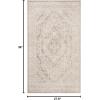 SAFAVIEH Area Rug 8×10 – Reflection Collection – Large – Light Grey & Cream, Non-Shedding & Easy Cleaning, Ideal for Living Room, Bedroom, Dining Space (RFT668G)(Beige/Cream)