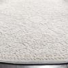 SAFAVIEH Area Rug 8×10 – Reflection Collection – Large – Light Grey & Cream, Non-Shedding & Easy Cleaning, Ideal for Living Room, Bedroom, Dining Space (RFT668G)(Light Grey/Cream)