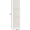 SAFAVIEH Area Rug 8×10 – Tulum Collection – Large – Ivory & Black, Moroccan Boho Distressed Design, Non-Shedding & Easy to Clean, Ideal for Living Room, Bedroom, Dining Space (TUL268D)(Ivory/Sage)