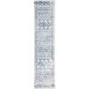 SAFAVIEH Area Rug 8×10 – Tulum Collection – Large – Ivory & Black, Moroccan Boho Distressed Design, Non-Shedding & Easy to Clean, Ideal for Living Room, Bedroom, Dining Space (TUL268D)(Ivory/Navy)