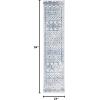 SAFAVIEH Area Rug 8×10 – Tulum Collection – Large – Ivory & Black, Moroccan Boho Distressed Design, Non-Shedding & Easy to Clean, Ideal for Living Room, Bedroom, Dining Space (TUL268D)(Ivory/Navy)