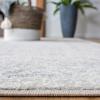 SAFAVIEH Area Rug 8×10 – Tulum Collection – Large – Ivory & Black, Moroccan Boho Distressed Design, Non-Shedding & Easy to Clean, Ideal for Living Room, Bedroom, Dining Space (TUL268D)(Ivory/Light Grey)