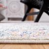 SAFAVIEH Area Rug 8×10 – Tulum Collection – Large – Ivory & Grey, Moroccan Boho Distressed Design, Non-Shedding & Easy to Clean, Ideal for Living Room, Bedroom, Dining Space (TUL264A)(Ivory/Dark Blue)
