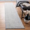 SAFAVIEH Area Rug 8×10 – Tulum Collection – Large – Ivory & Grey, Moroccan Boho Distressed Design, Non-Shedding & Easy to Clean, Ideal for Living Room, Bedroom, Dining Space (TUL264A)(Light Grey/Ivory)