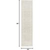 SAFAVIEH Area Rug 8×10 – Tulum Collection – Large – Ivory & Grey, Moroccan Boho Distressed Design, Non-Shedding & Easy to Clean, Ideal for Living Room, Bedroom, Dining Space (TUL264A)(Ivory/Sage)