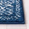 SAFAVIEH Area Rug 8×10 – Tulum Collection – Large – Ivory & Grey, Moroccan Boho Distressed Design, Non-Shedding & Easy to Clean, Ideal for Living Room, Bedroom, Dining Space (TUL264A)(Navy/Ivory)