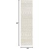 SAFAVIEH Area Rug 8×10 – Tulum Collection – Large – Navy & Ivory, Moroccan Boho Distressed Design, Non-Shedding & Easy to Clean, Ideal for Living Room, Bedroom, Dining Space (TUL270N)(Ivory/Sage)