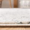 SAFAVIEH Area Rug 8×10 – Tulum Collection – Large – Navy & Ivory, Moroccan Boho Distressed Design, Non-Shedding & Easy to Clean, Ideal for Living Room, Bedroom, Dining Space (TUL270N)(Ivory/Grey)