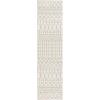 SAFAVIEH Area Rug 8×10 – Tulum Collection – Large – Navy & Ivory, Moroccan Boho Distressed Design, Non-Shedding & Easy to Clean, Ideal for Living Room, Bedroom, Dining Space (TUL270N)(Ivory/Sage)