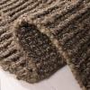 SAFAVIEH Area Rug 9×12 – Natural Fiber Collection – Large – Natural Brown, Handmade Jute, Farmhouse Style, Chunky Textured Thick Pile (NF447A)(Brown)