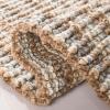 SAFAVIEH Area Rug 9×12 – Natural Fiber Collection – Large – Natural Brown, Handmade Jute, Farmhouse Style, Chunky Textured Thick Pile (NF447A)(Grey/Natural)