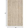 SAFAVIEH Area Rug 9×12 – Natural Fiber Collection – Large – Natural Brown, Handmade Jute, Farmhouse Style, Chunky Textured Thick Pile (NF447A)(Grey/Natural)