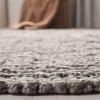 SAFAVIEH Area Rug 9×12 – Natural Fiber Collection – Large – Natural Brown, Handmade Jute, Farmhouse Style, Chunky Textured Thick Pile (NF447A)(Light Grey)