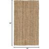 SAFAVIEH Area Rug 9×12 – Natural Fiber Collection – Large – Natural Brown, Handmade Jute, Farmhouse Style, Chunky Textured Thick Pile (NF447A)(Natural)