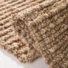 SAFAVIEH Area Rug 9×12 – Natural Fiber Collection – Large – Natural Brown, Handmade Jute, Farmhouse Style, Chunky Textured Thick Pile (NF447A)(Natural/Grey)
