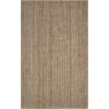 SAFAVIEH Area Rug 9×12 – Natural Fiber Collection – Large – Natural Brown, Handmade Jute, Farmhouse Style, Chunky Textured Thick Pile (NF447A)(Natural/Grey)