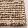 SAFAVIEH Area Rug 9×12 – Natural Fiber Collection – Large – Natural Brown, Handmade Jute, Farmhouse Style, Chunky Textured Thick Pile (NF447A)(Natural/Grey)