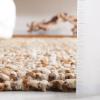 SAFAVIEH Area Rug 9×12 – Natural Fiber Collection – Large – Natural Brown, Handmade Jute, Farmhouse Style, Chunky Textured Thick Pile (NF447A)(Natural/Ivory)