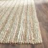 SAFAVIEH Area Rug 9×12 – Natural Fiber Collection – Large – Natural Brown, Handmade Jute, Farmhouse Style, Chunky Textured Thick Pile (NF447A)(Sage/Natural)