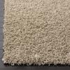 SAFAVIEH Athens Shag Collection Area Rug – 5’1″ x 7’6″, Dark Grey, Non-Shedding & Easy to Clean, Ideal for Living Room, Bedroom, Dining Space (SGA119C)(Beige)